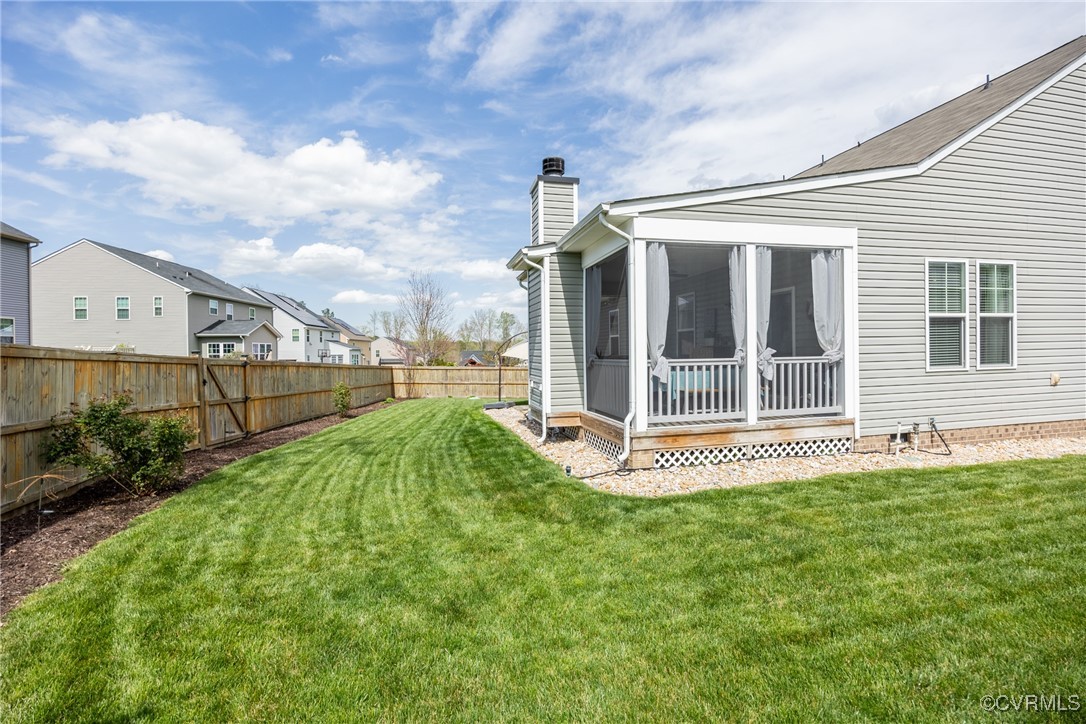 4143 Cambrian Circle Midlothian, VA 23112 - Photo 36 of 37 a view of a house with backyard and porch