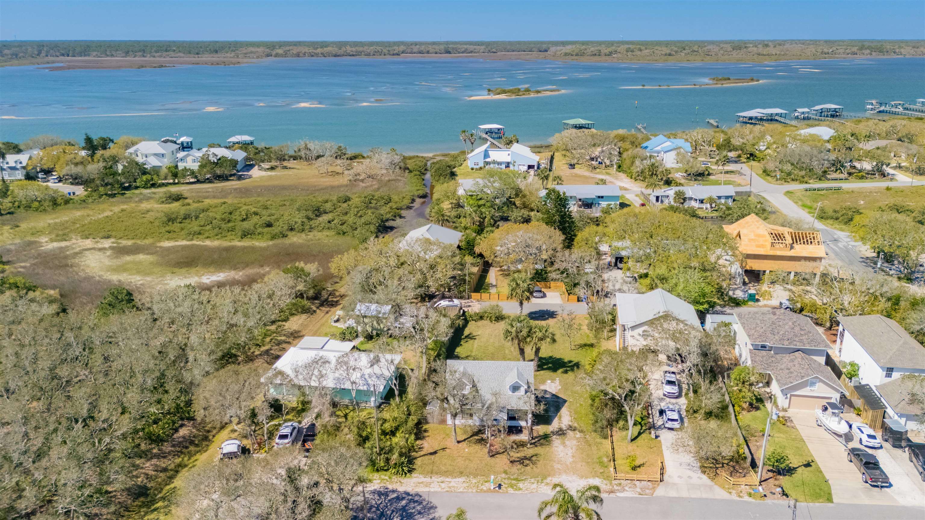 6659 Brevard Street St. Augustine, FL 32080 - Photo 19 of 27 a view of lake with mountain