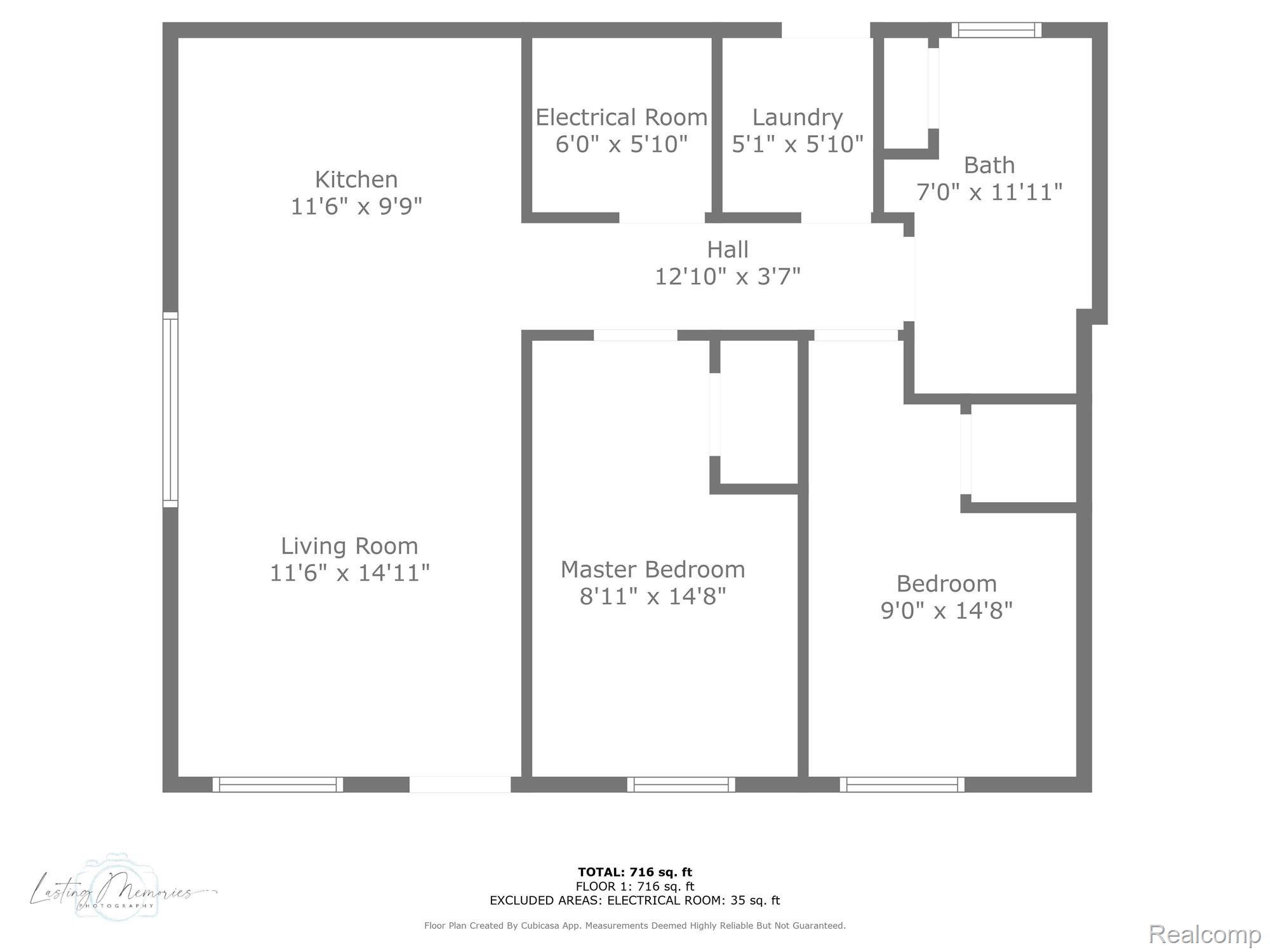 7955 Ellis Road Millington, MI 48746 - Photo 24 of 24 Floor plan 7955 Ellis