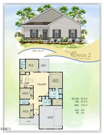 $309,900 | 115 Sagewood Drive, Dudley, NC 28333