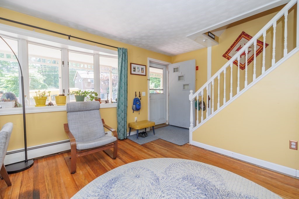110 Chester Street Worcester, MA 01605 - Photo 3 of 19 a view of an entryway with wooden floor