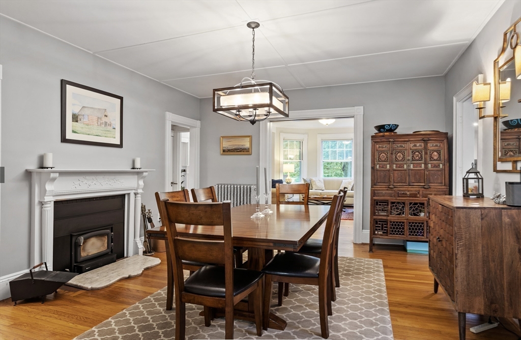 45 Walnut Road Hamilton, MA 01982 - Photo 14 of 40 a dining room with furniture window and wooden floor