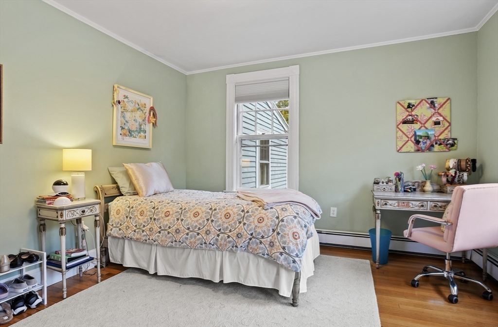 45 Walnut Road Hamilton, MA 01982 - Photo 25 of 40 a bedroom with a bed and a desk