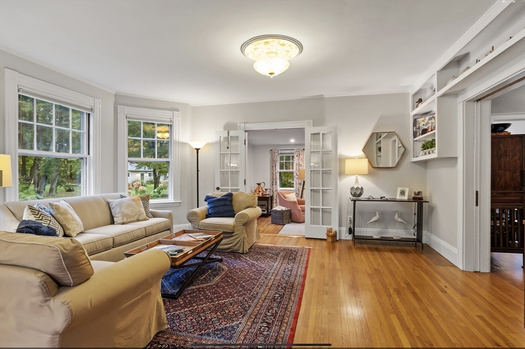 45 Walnut Road Hamilton, MA 01982 - Photo 8 of 40 a living room with furniture and a fireplace