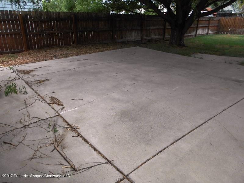 2419 Ute Avenue Rifle, CO 81650 - Photo 13 of 18 Concrete patio