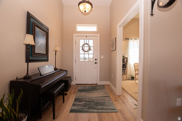 745 East 885 North Beaver, UT 84713 - Photo 6 of 50 Foyer featuring light wood-type flooring and baseboards