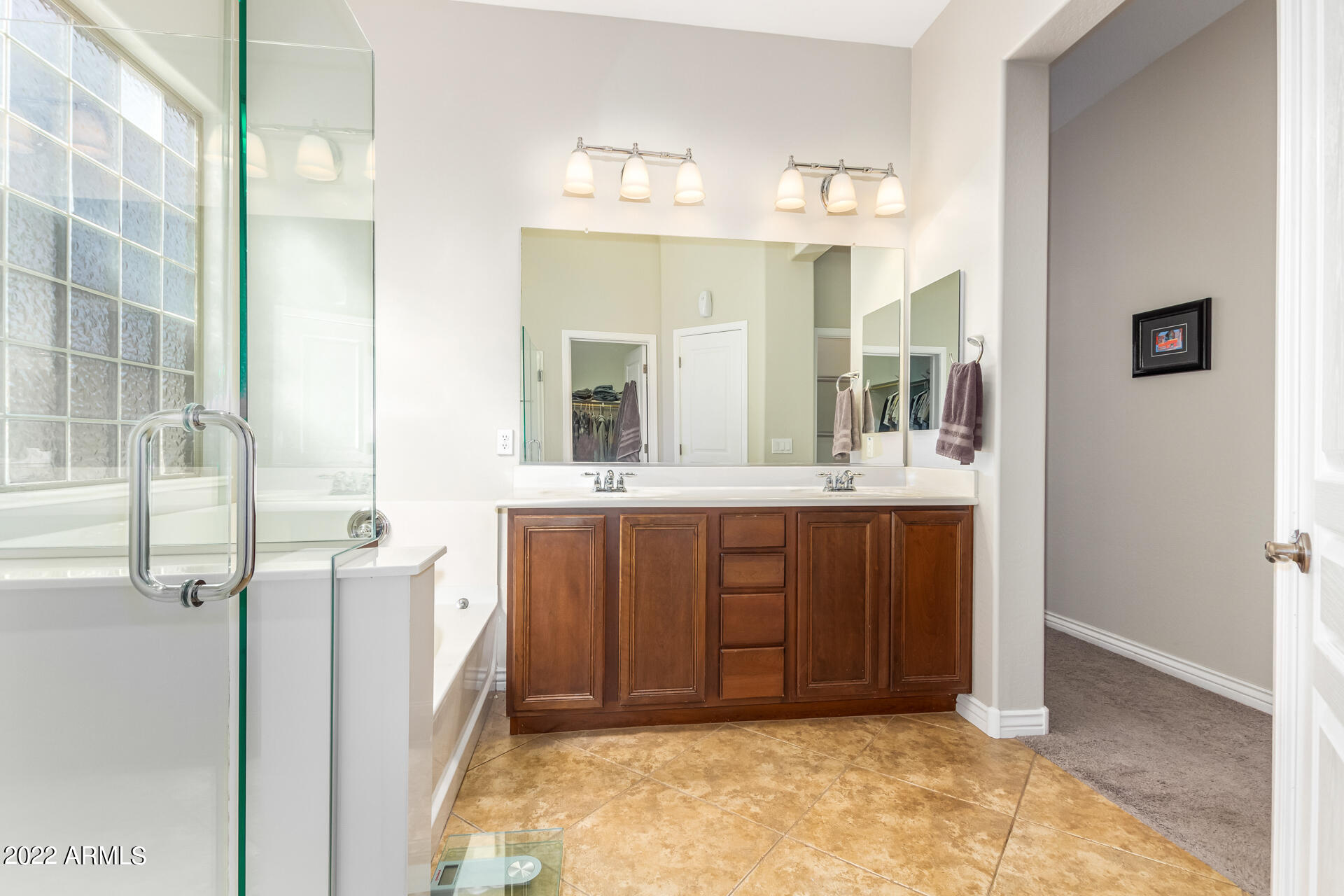 18150 West Rimrock Street Surprise, AZ 85388 - Photo 18 of 39 Primary bathroom - Rimrock