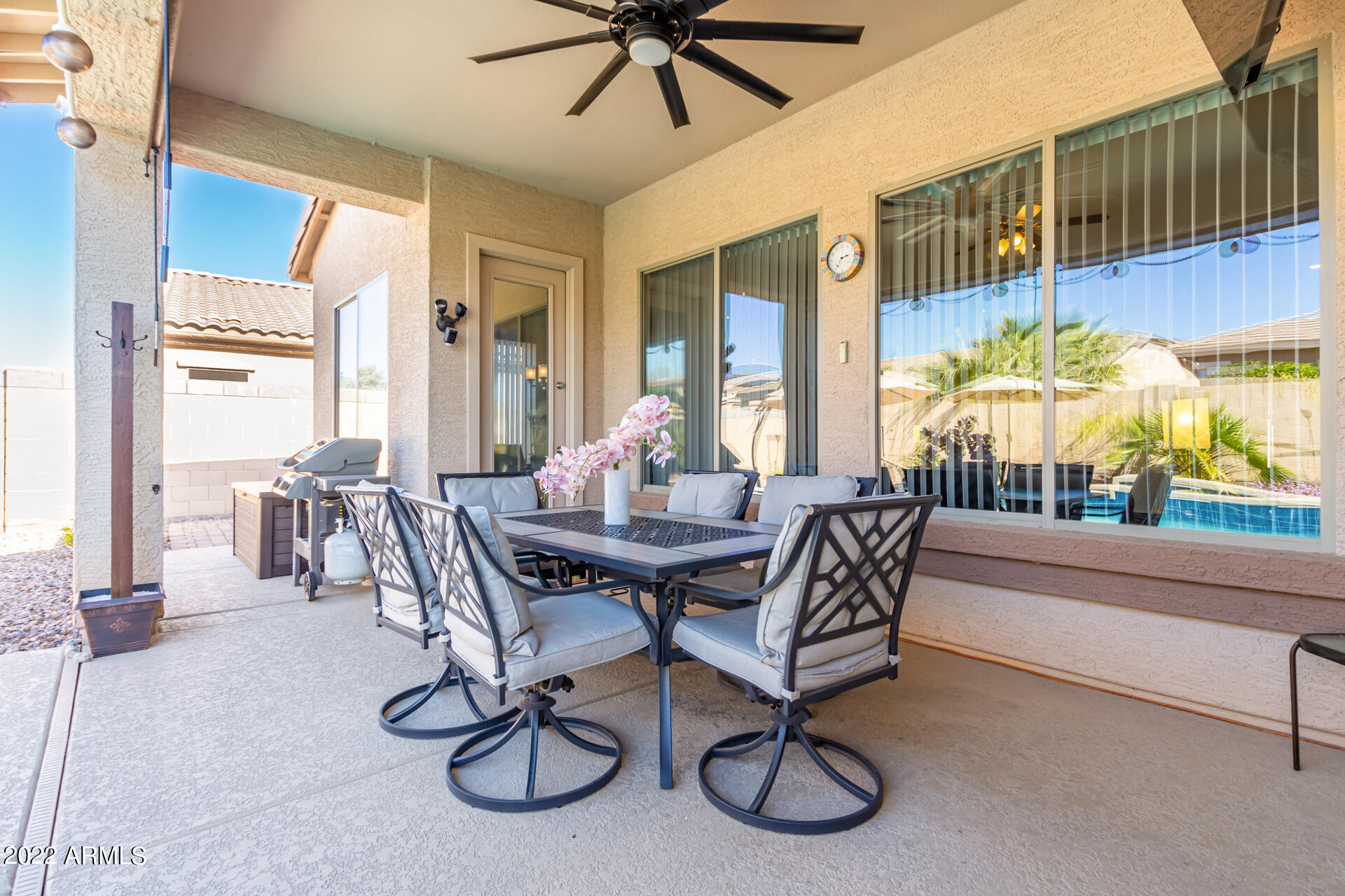 18150 West Rimrock Street Surprise, AZ 85388 - Photo 29 of 39 Covered patio - Rimrock