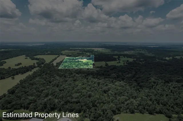 a view of a pathway both side of grassy field with shrub