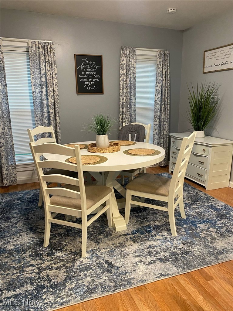 408 Broad State Road Conneaut, OH 44030 - Photo 12 of 39 Dining room with wood finished floors