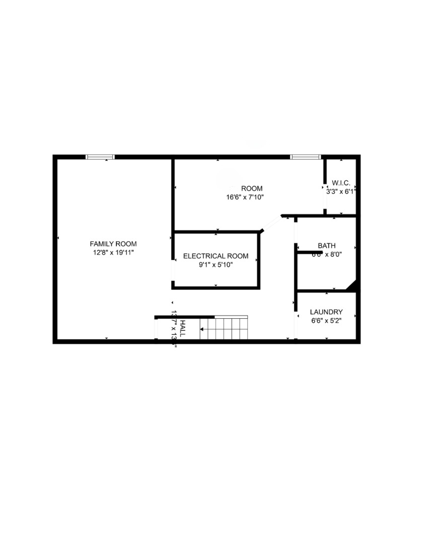 318 Exmoor Drive Streamwood, IL 60107 - Photo 26 of 26 a picture of a floor plan