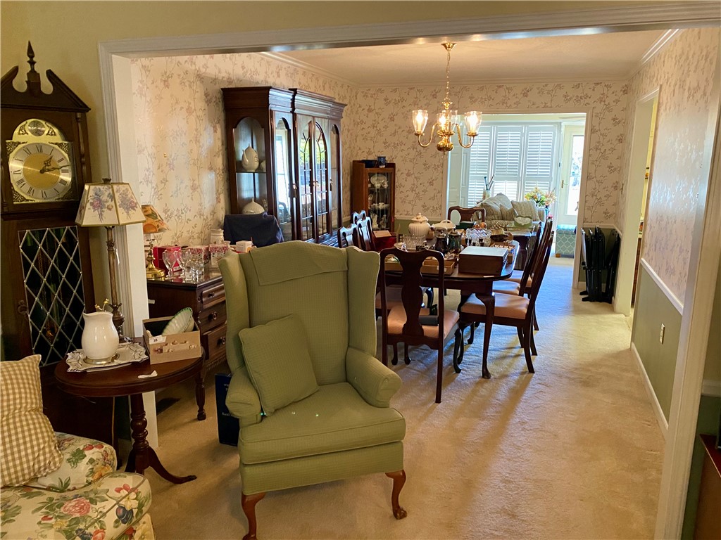 2026 Cardinal Park Drive Anderson, SC 29621 - Photo 13 of 41 This spacious dining area features ample room for gathering and entertaining.