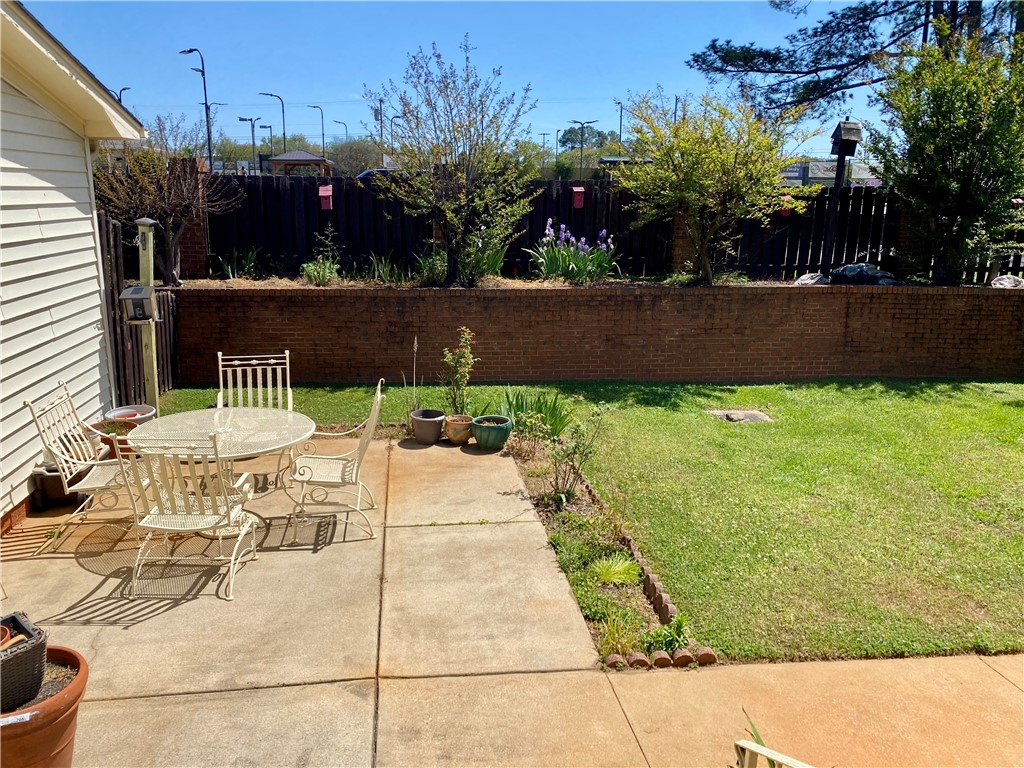 2026 Cardinal Park Drive Anderson, SC 29621 - Photo 6 of 41 This private yard provides a perfect setting for outdoor enjoyment and relaxation.