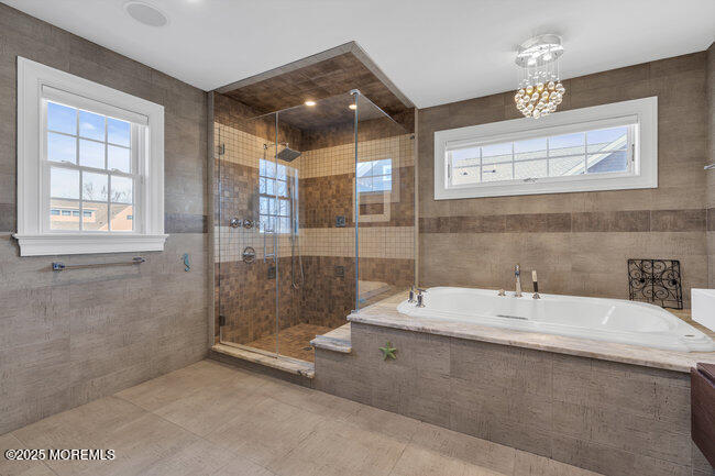 Undisclosed Address Spring Lake, NJ 07762 - Photo 25 of 67 a bathroom with a sink and a mirror