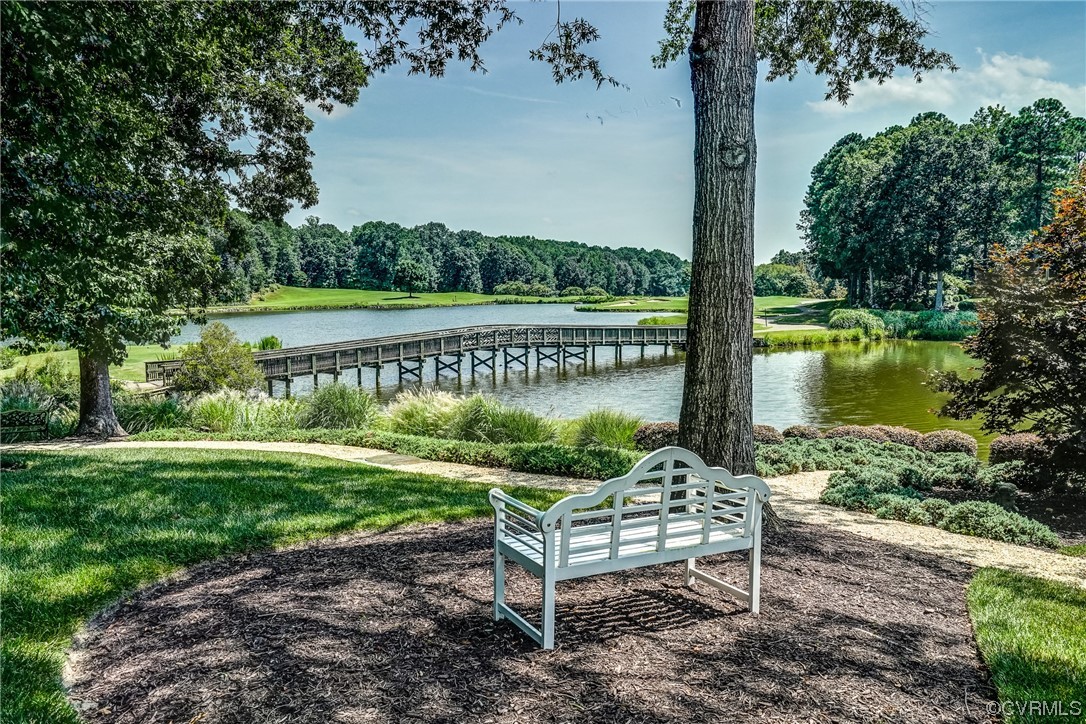 104 Longboat Williamsburg, VA 23188 - Photo 40 of 50 a view of a bench in a garden