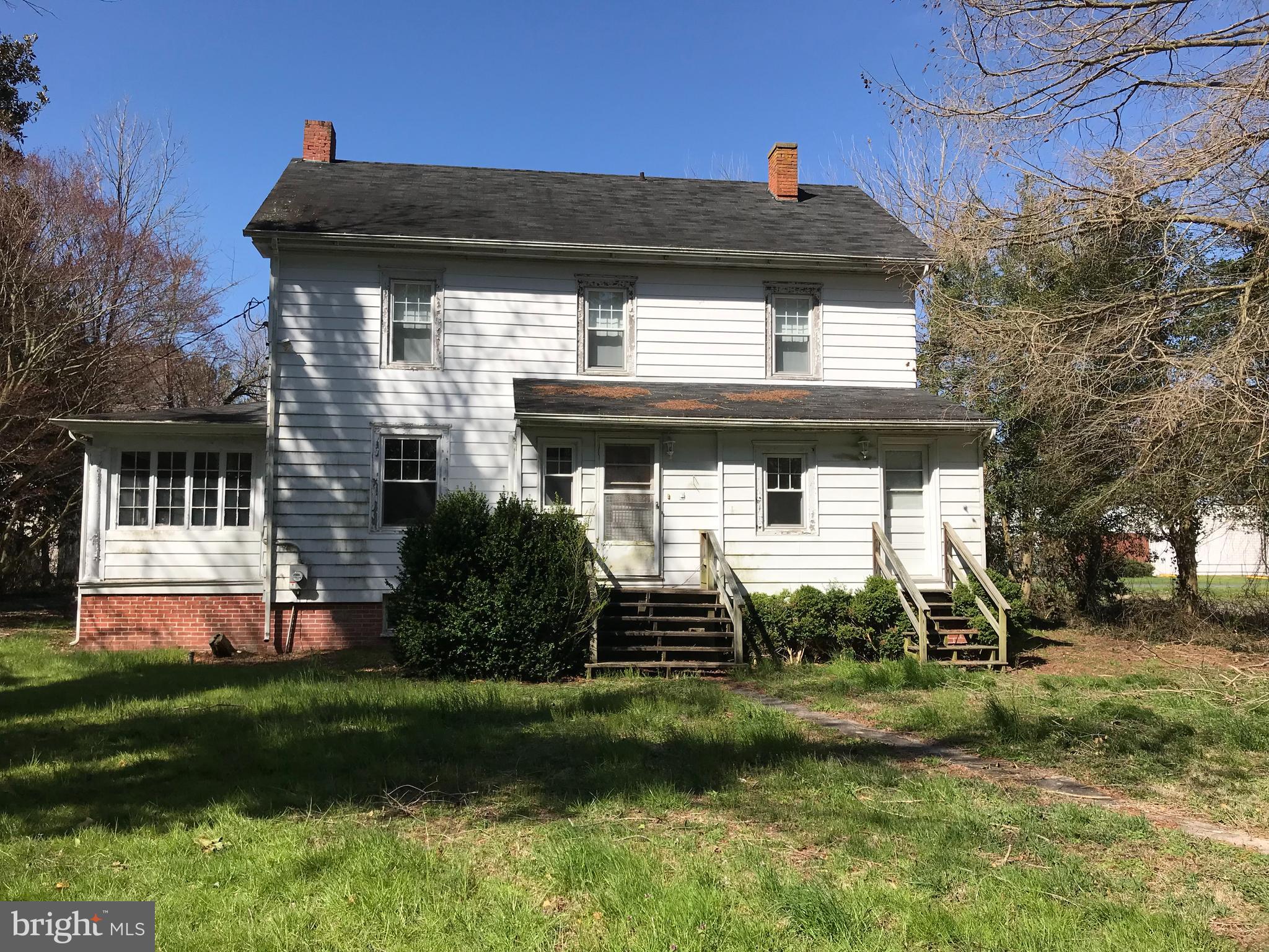 11329 Old Princess Anne Road Princess Anne, MD 21853 - Photo 2 of 24 Rear of House with Sun Room on the Left