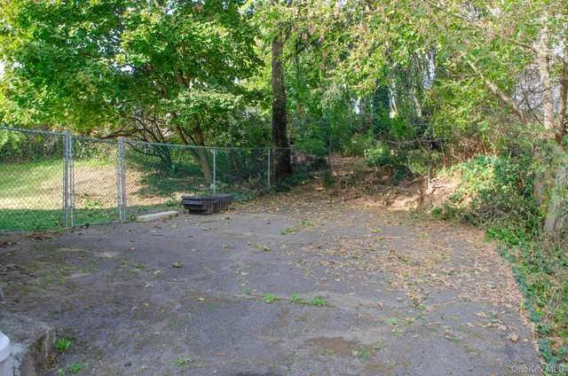 a view of a out door space area