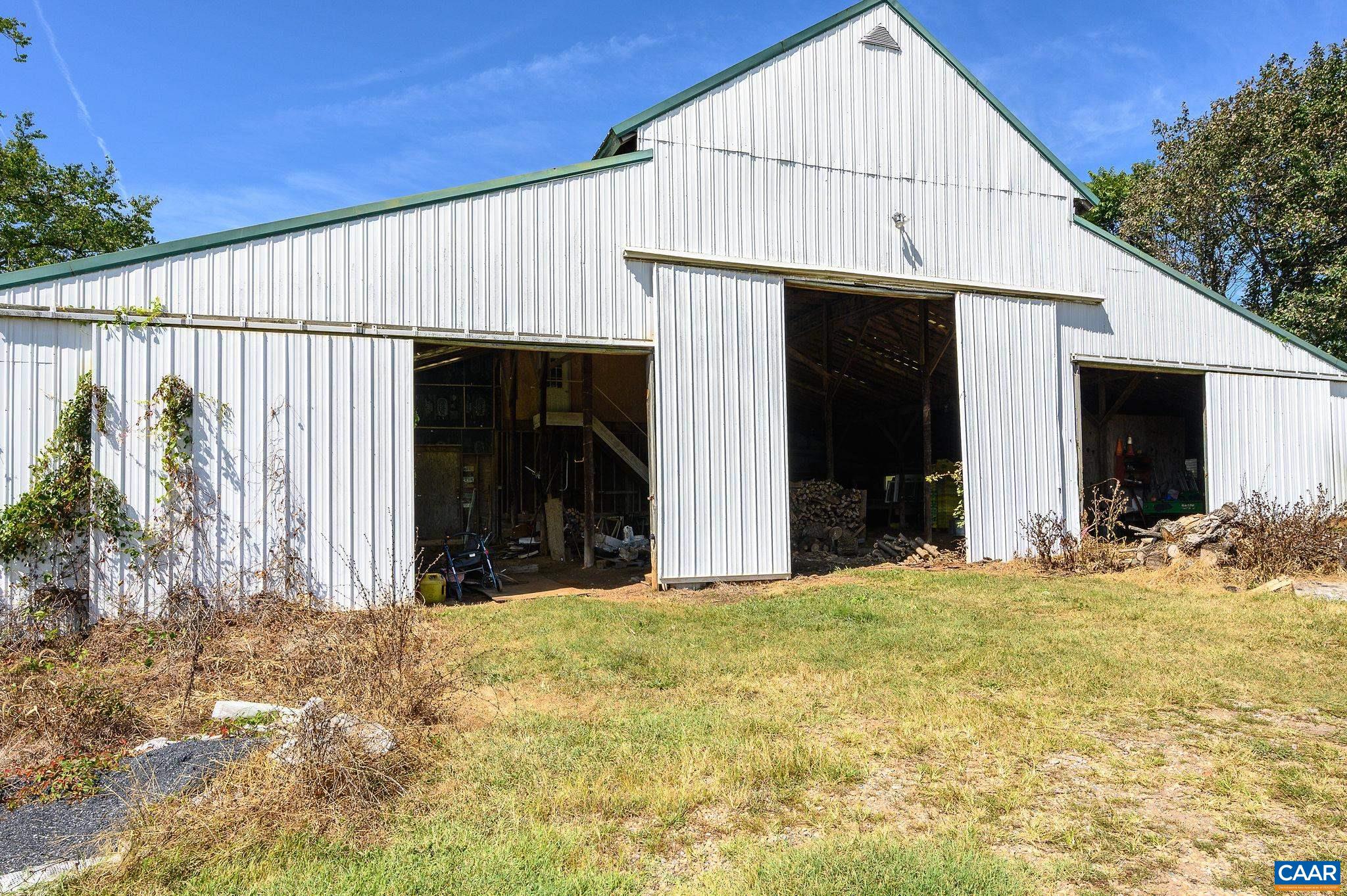 9175 Batesville Road Afton, VA 22920 - Photo 50 of 74 Work shed with 3 large bays/doors.