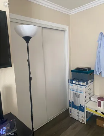 a room with storage and utility