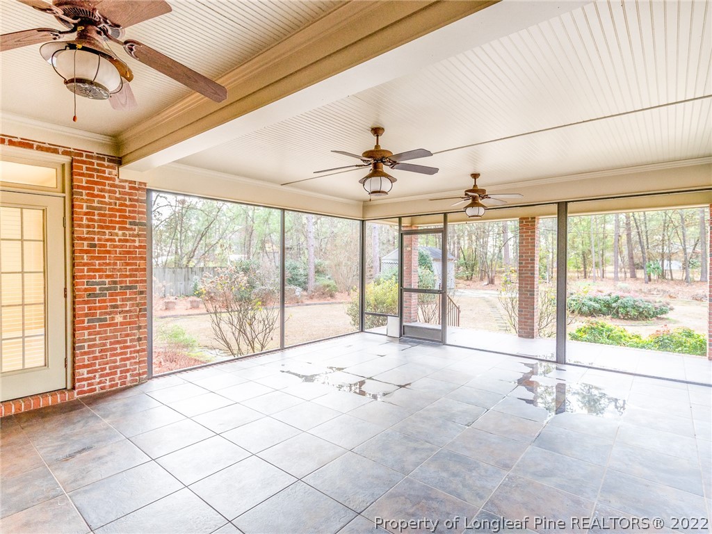 119 Myra Road Raeford, NC 28376 - Photo 9 of 43 a view of an entryway with a floor to ceiling window