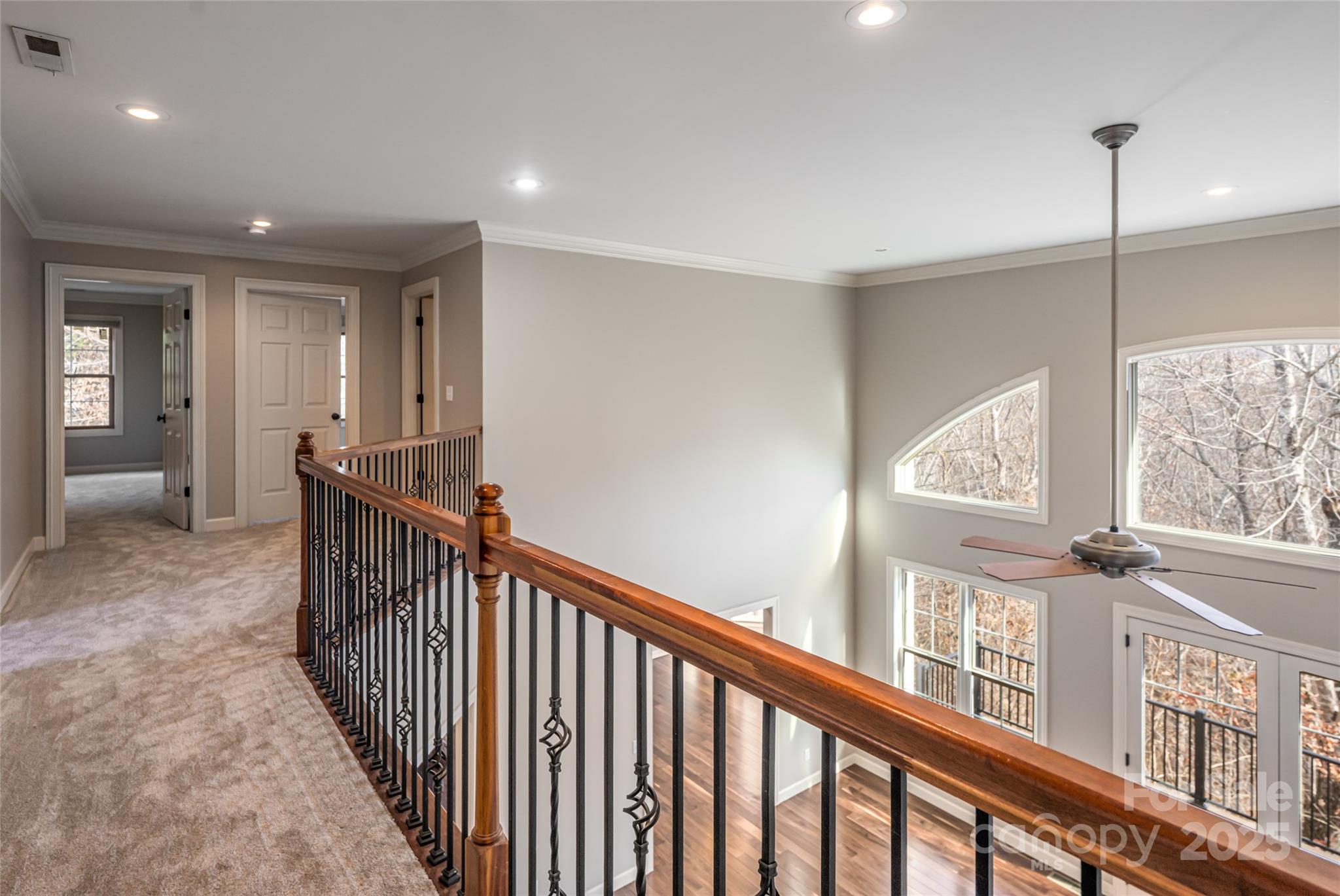 98 Sovereign Lane Fairview, NC 28730 - Photo 25 of 42 a view of an entryway with wooden floor