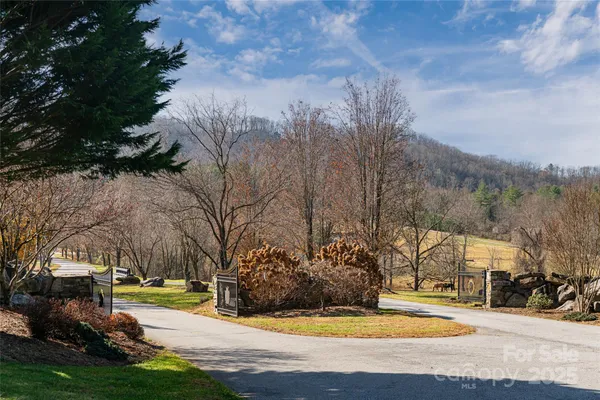 a view of a sign board