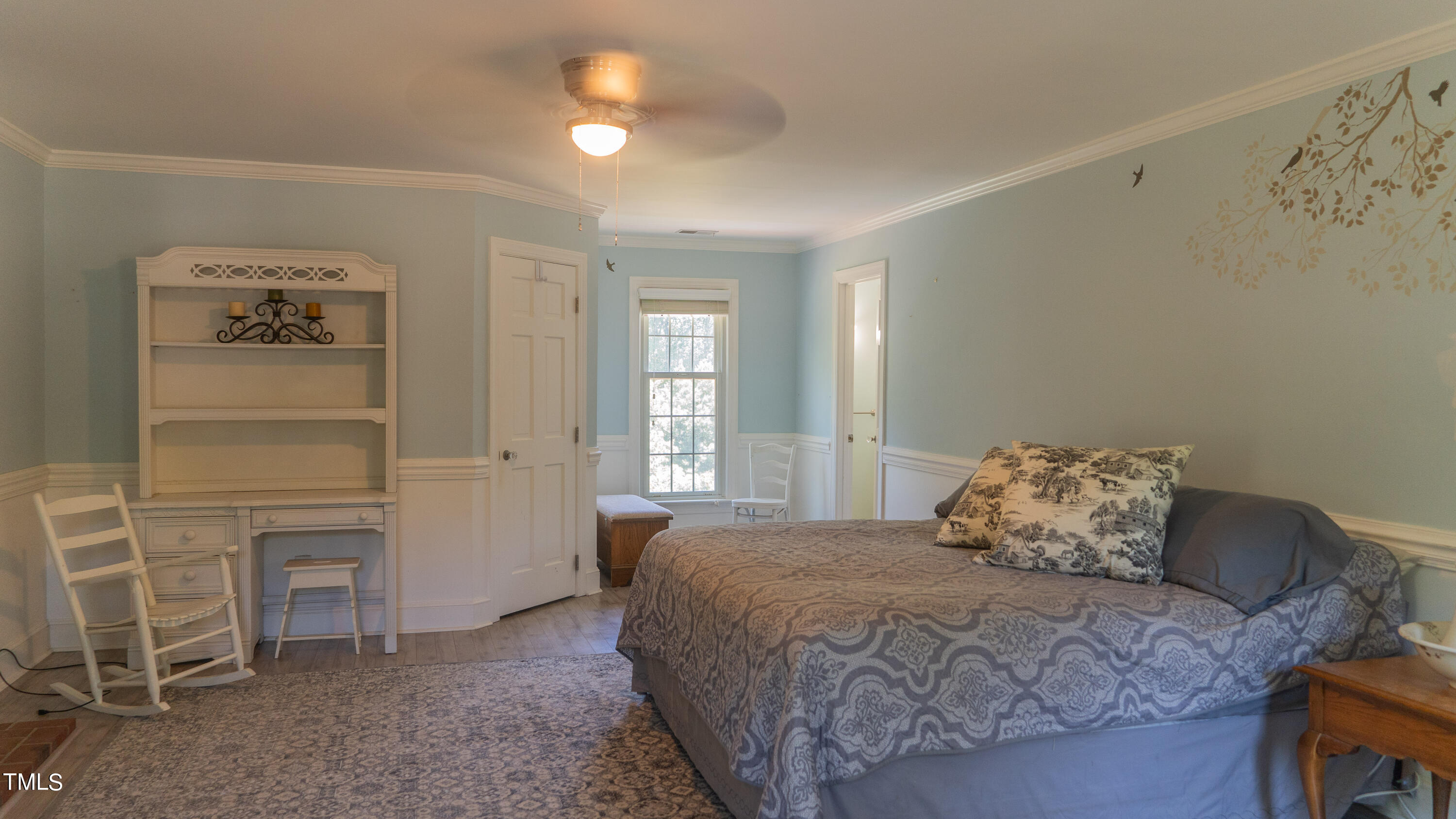 928 Windrow Lane Raleigh, NC 27603 - Photo 31 of 47 a bedroom with a bed and a window