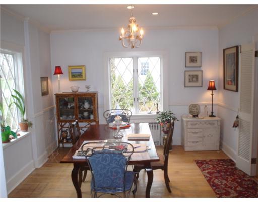 35 Terrace Avenue Riverside, CT 06878 - Photo 4 of 10 a view of a dining room with furniture a chandelier and wooden floor