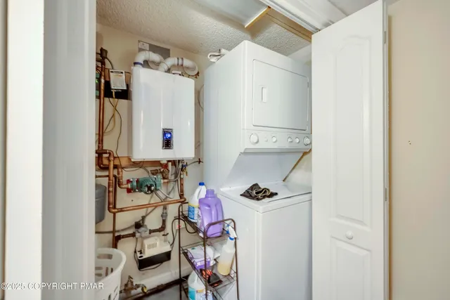 a room with storage and utility