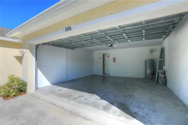 a view of a lake with a big yard