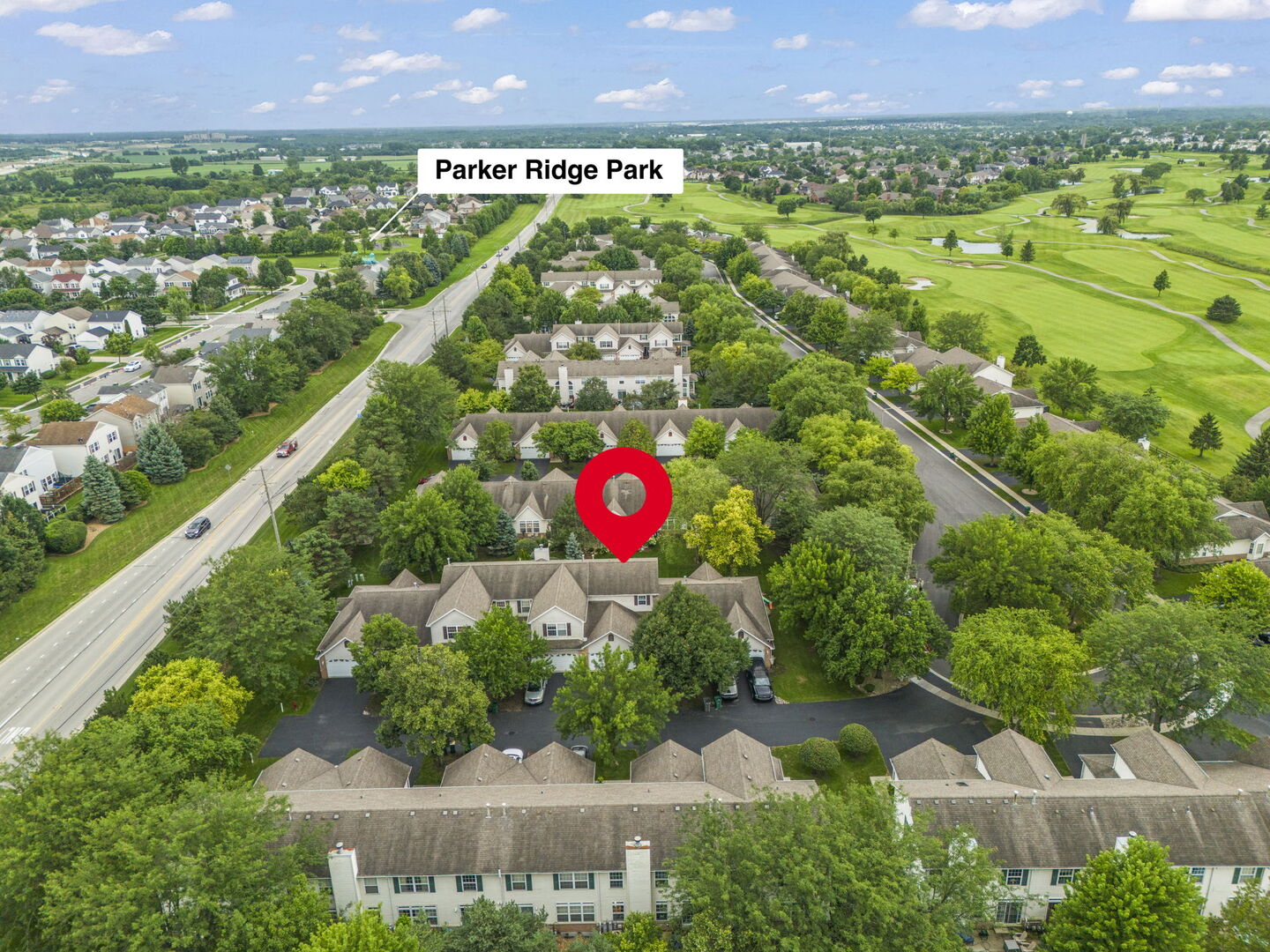 16727 South Sunset Ridge Court Lockport, IL 60441 - Photo 27 of 30 an aerial view of residential houses with outdoor space and street view