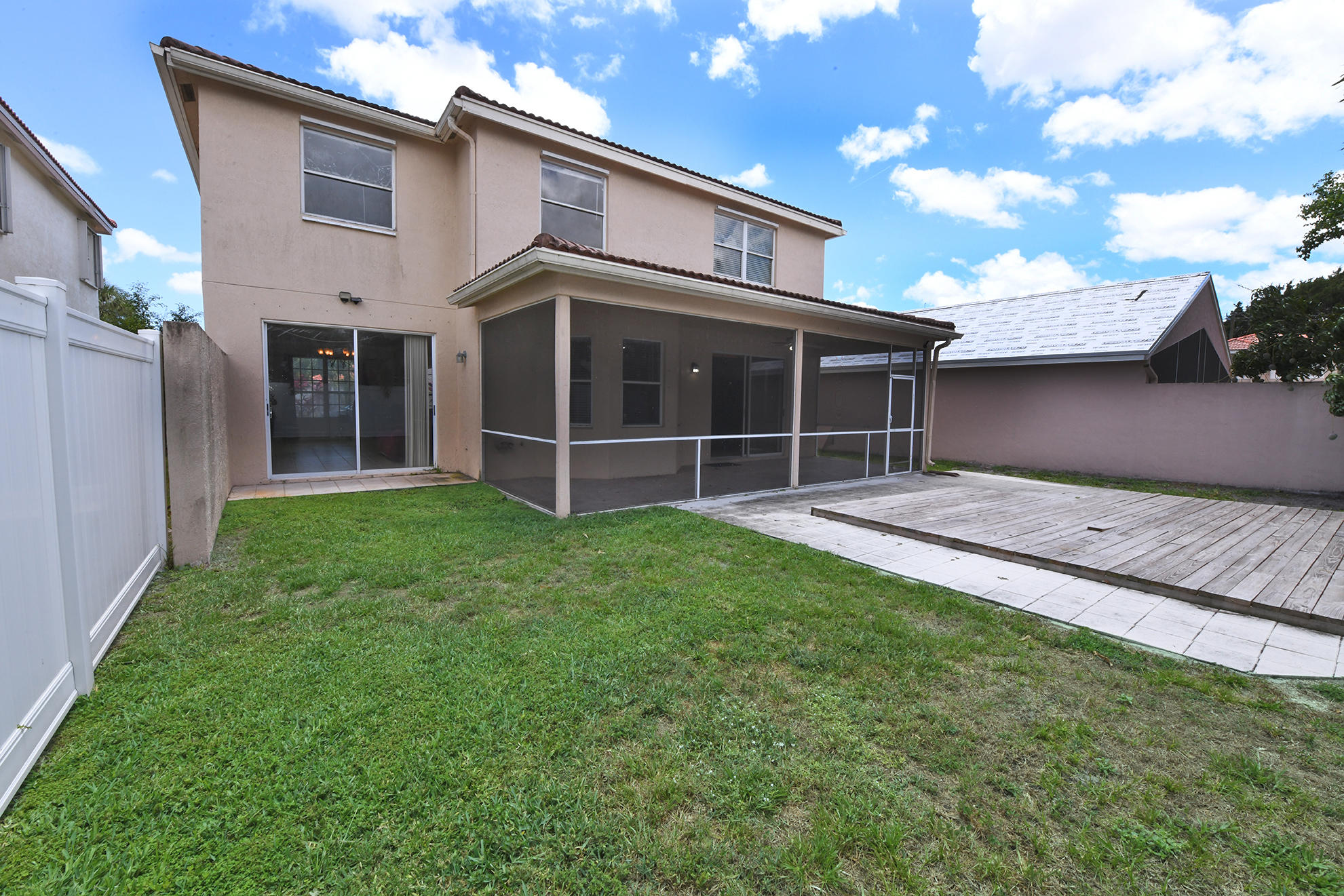 18039 Jazz Lane Boca Raton, FL 33496 - Photo 38 of 39 Back Yard w/ Room for a Pool!