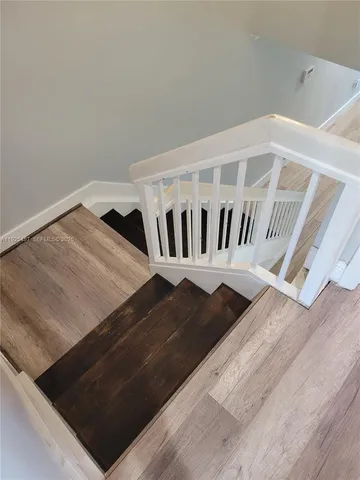 a view of wooden floor