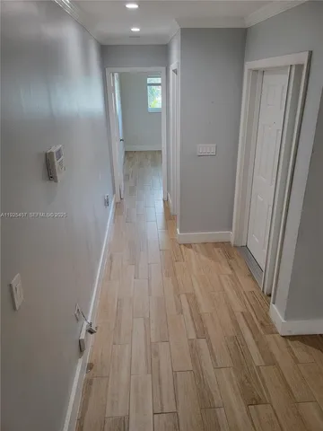 wooden floor in a gallery