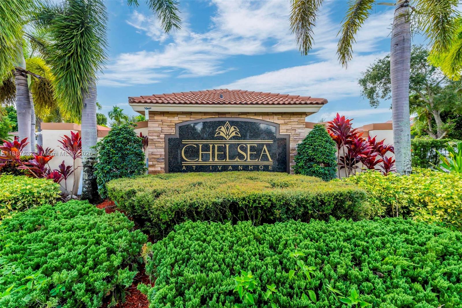 14836 Southwest 51st Street Davie, FL 33331 - Photo 33 of 34 a view of a house with a garden