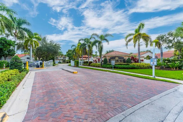 a view of a volley ball court