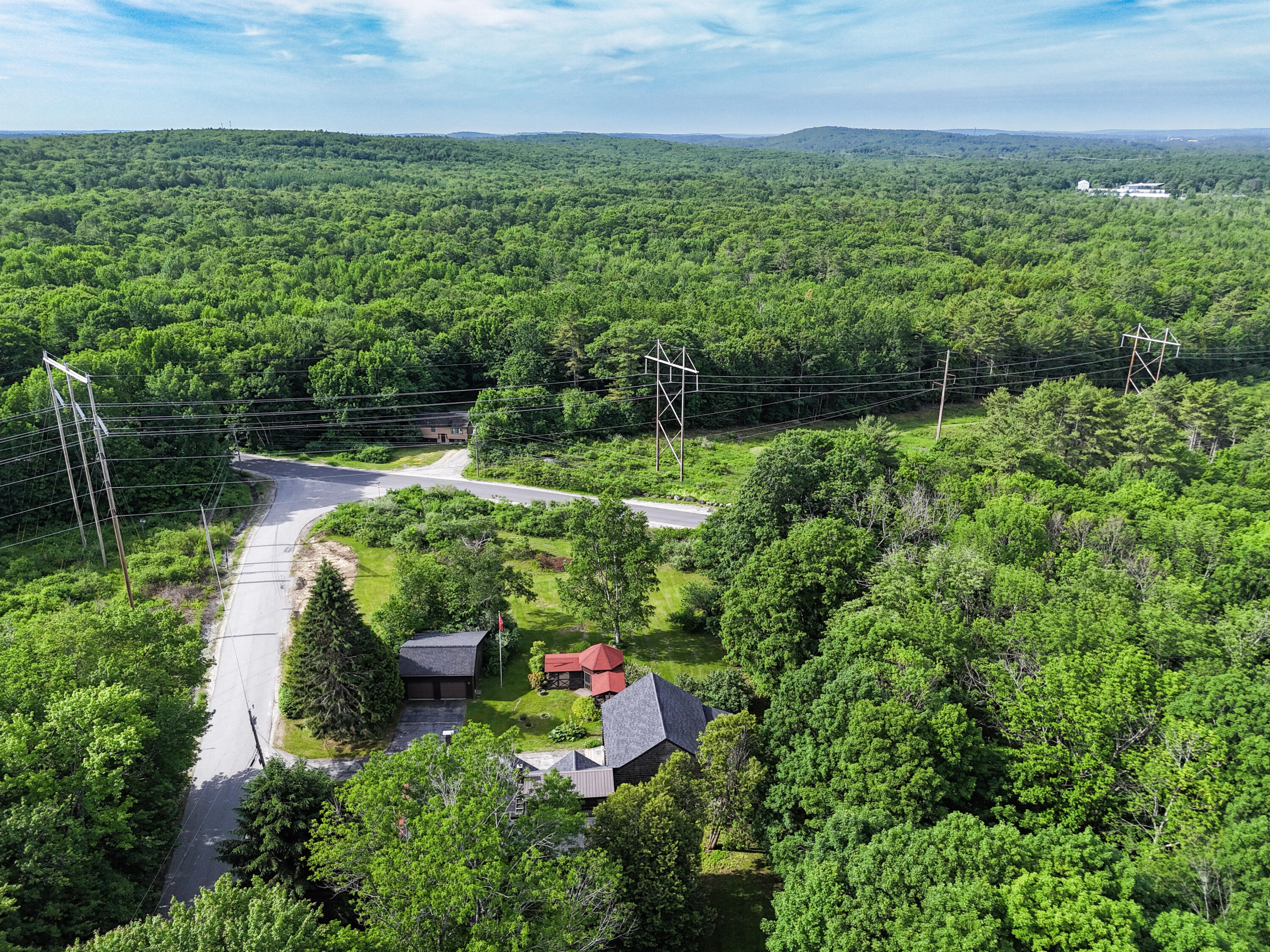 14 South Hatch Hill Road Greene, ME 04236 - Photo 54 of 56 Aerial View