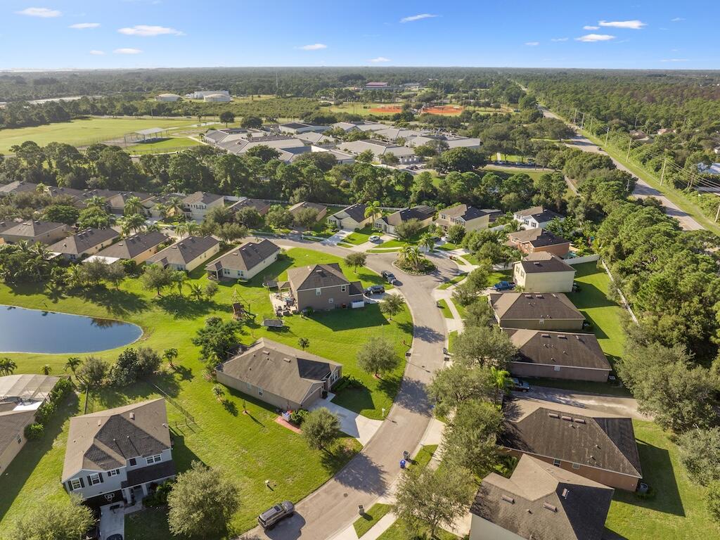 1440 Lexington Square Southwest Vero Beach, FL 32962 - Photo 35 of 41 an aerial view of residential houses with outdoor space