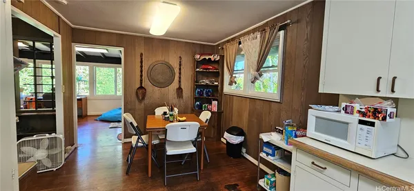 a room with storage and utility