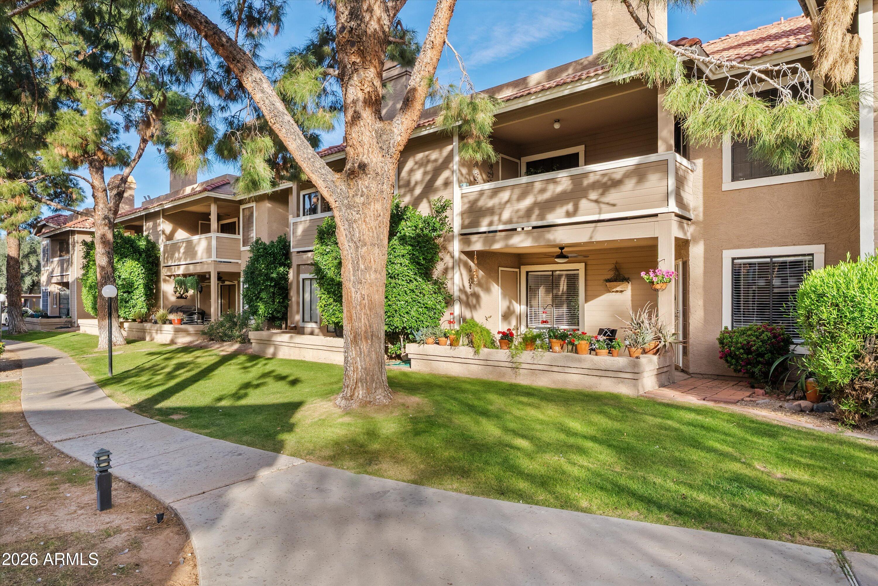 5230 East Brown Road, Unit 117 Mesa, AZ 85205 - Photo 23 of 27 Lush Landscaping
