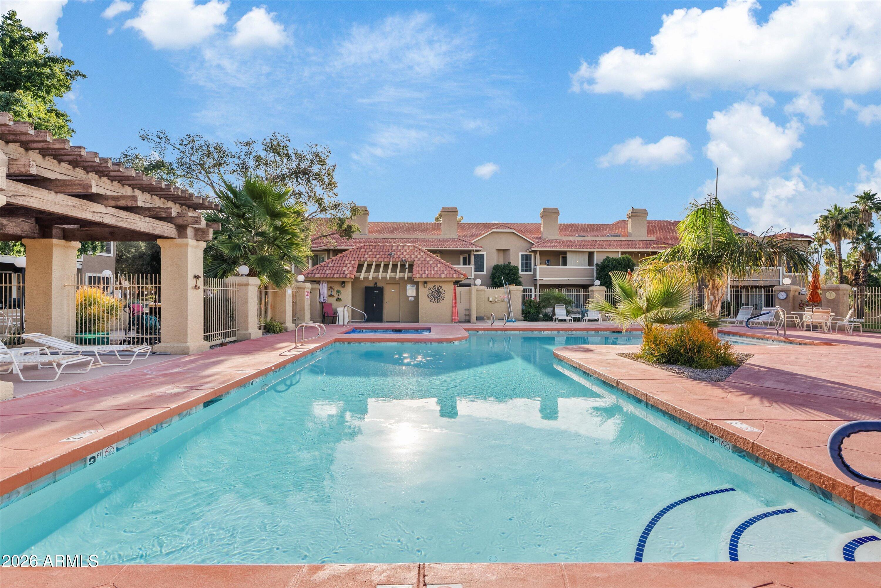 5230 East Brown Road, Unit 117 Mesa, AZ 85205 - Photo 26 of 27 Community Pool & Spa