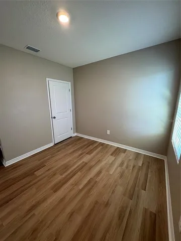 wooden floor in an empty room