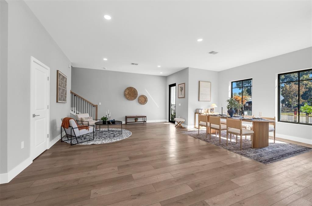 529 West Princeton Street Orlando, FL 32804 - Photo 25 of 50 a living room with furniture and wooden floor