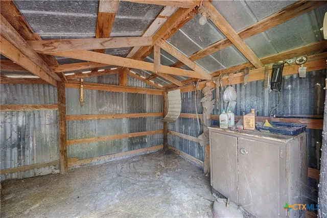 a view of a storage & utility room