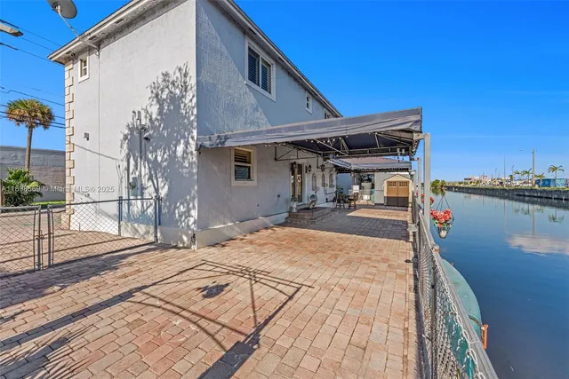 a view of a house with sitting area