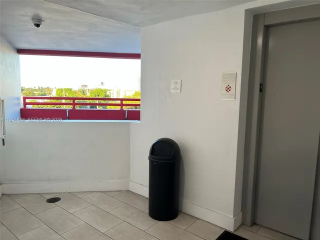 a room with a window