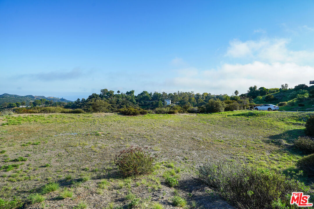 21653 Saddle Peak Road Topanga, CA 90290 - Photo 15 of 71 a view of a field with an ocean and trees