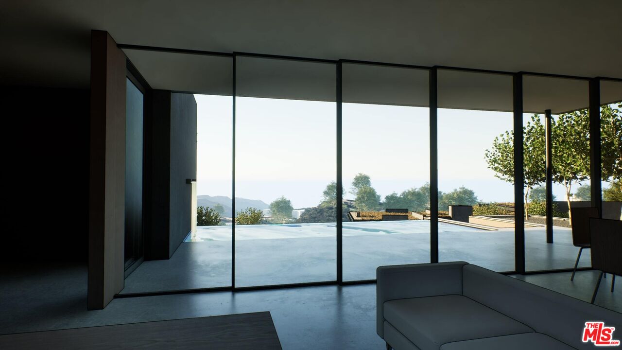 21653 Saddle Peak Road Topanga, CA 90290 - Photo 54 of 71 a view of an empty room with windows