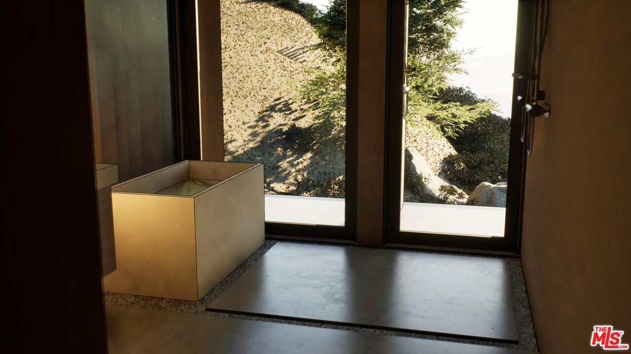 21653 Saddle Peak Road Topanga, CA 90290 - Photo 69 of 71 a view of a wooden floor and a kitchen