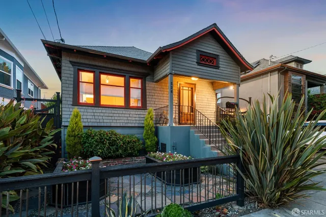 a house view with a outdoor space